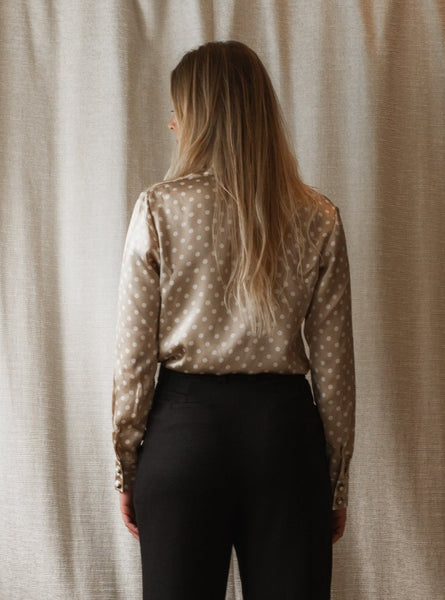 The Amanda Blouse, back view