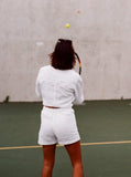 Field Day Farm to Table Shirt, white, back view