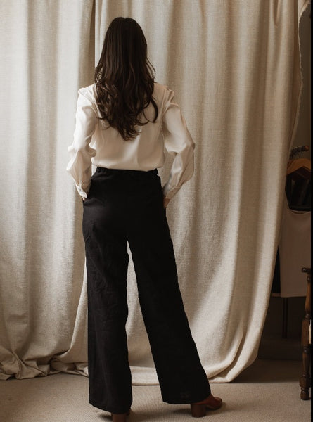 Rachel Pant, showing elastic back